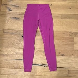 Lululemon HR Align Pant 28” in vivid plum